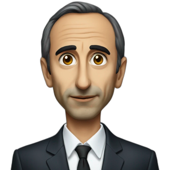 Eric zemmour rigole emoji