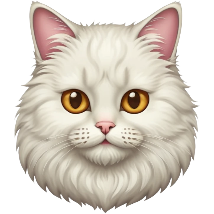 Cat with beard emoji