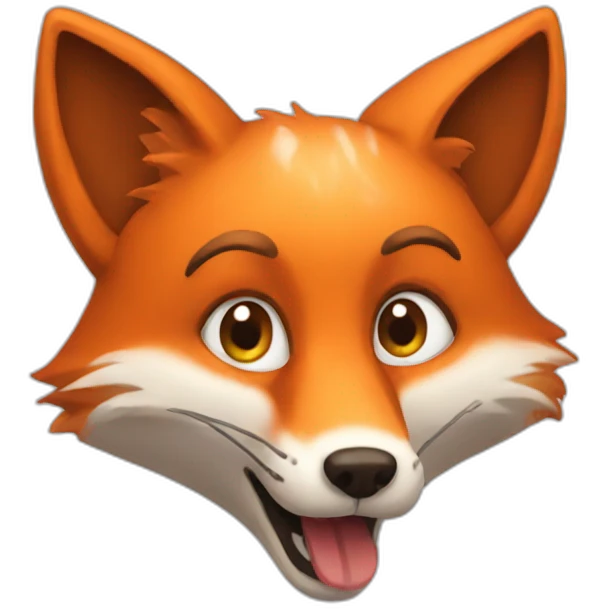 smelly fox emoji