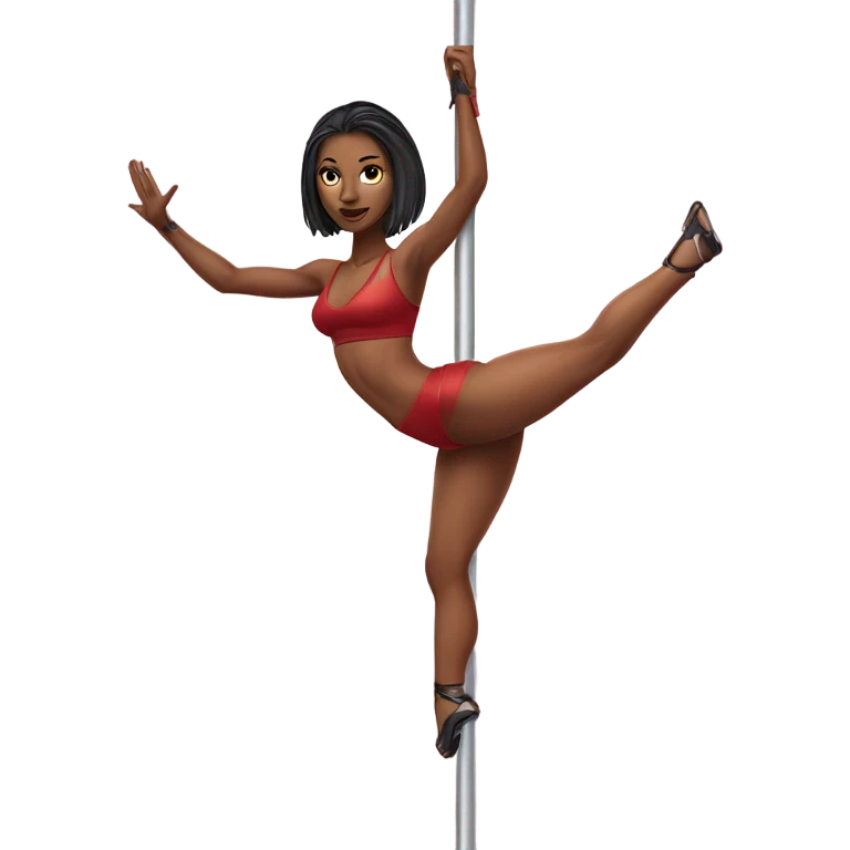 Martian woman  Pole dancer emoji