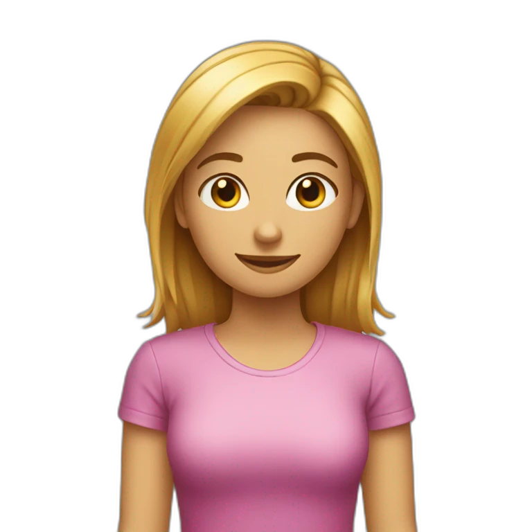 Chat sur une épaule de fille emoji