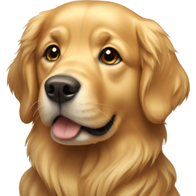 Golden retriever  emoji