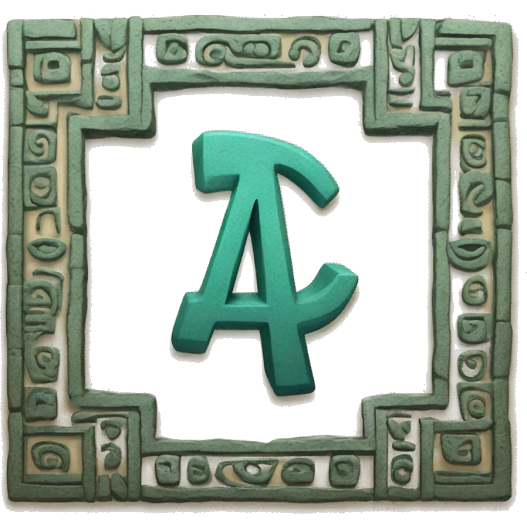 mayan hieroglyph letter A emoji