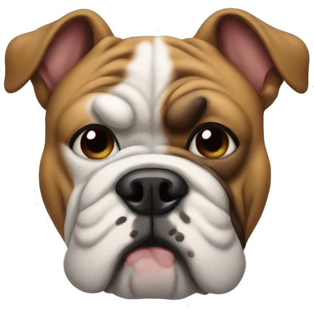 bulldog  emoji