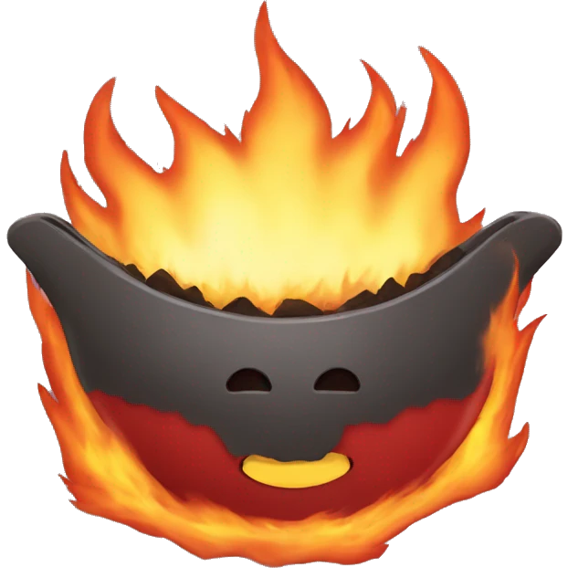 Chile con fuego emoji