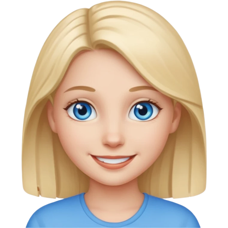 Generarme unos ojos azules de una chica, para usar de emoji emoji