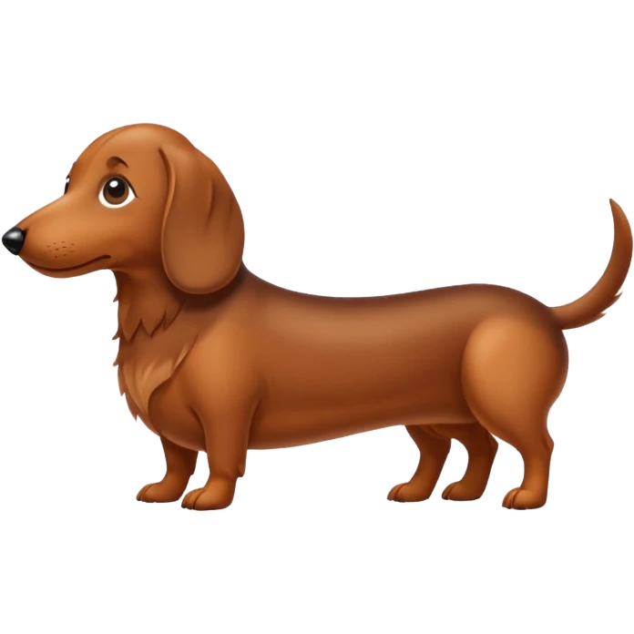 Wiener dog emoji