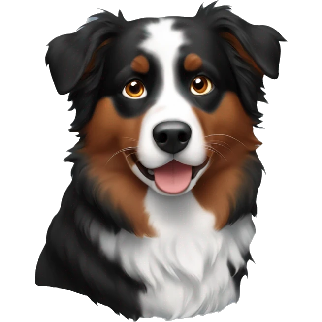 red-black australian shepherd emoji