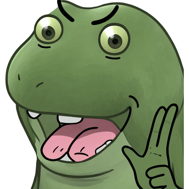 Face with tongue stuck out with hands going to the side emoji