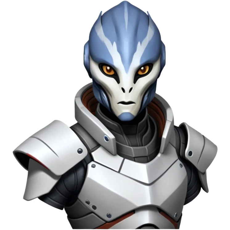 turian alien from Mass Effect emoji