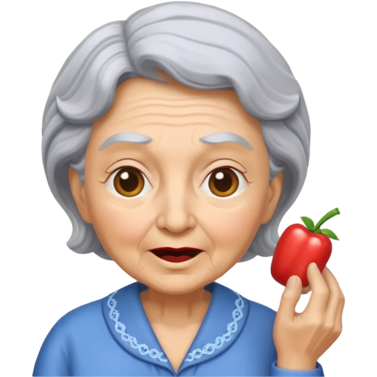 Granny blowjob emoji