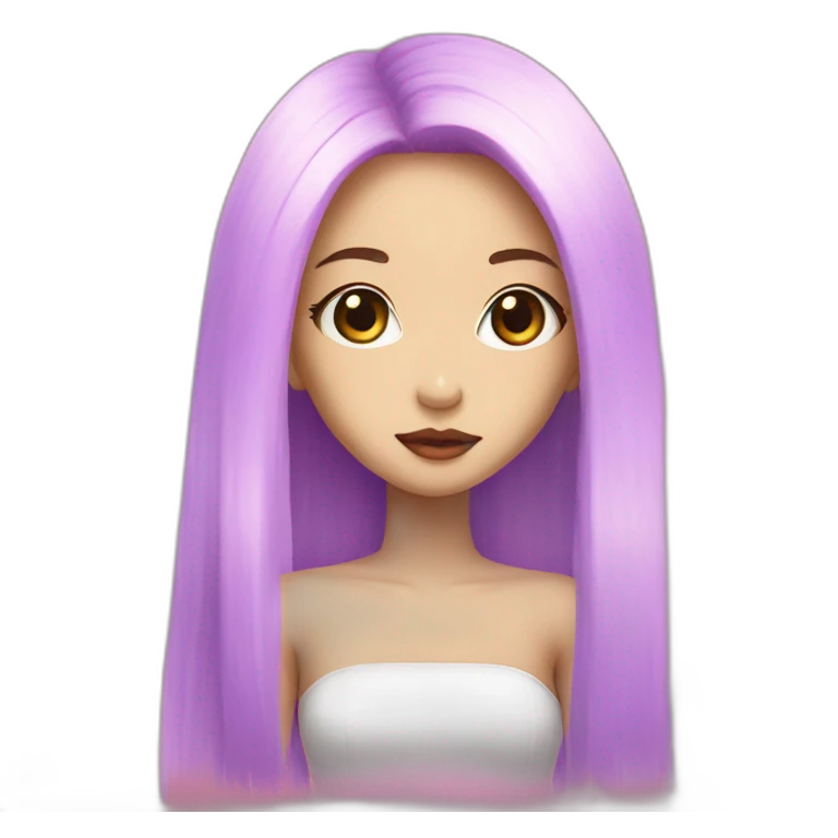 Lalaisa from black pink emoji
