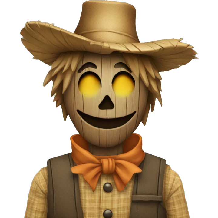 scarecrow emoji