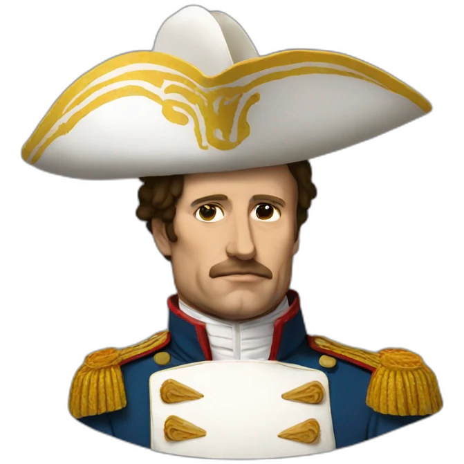 napoleon with a taco hat emoji