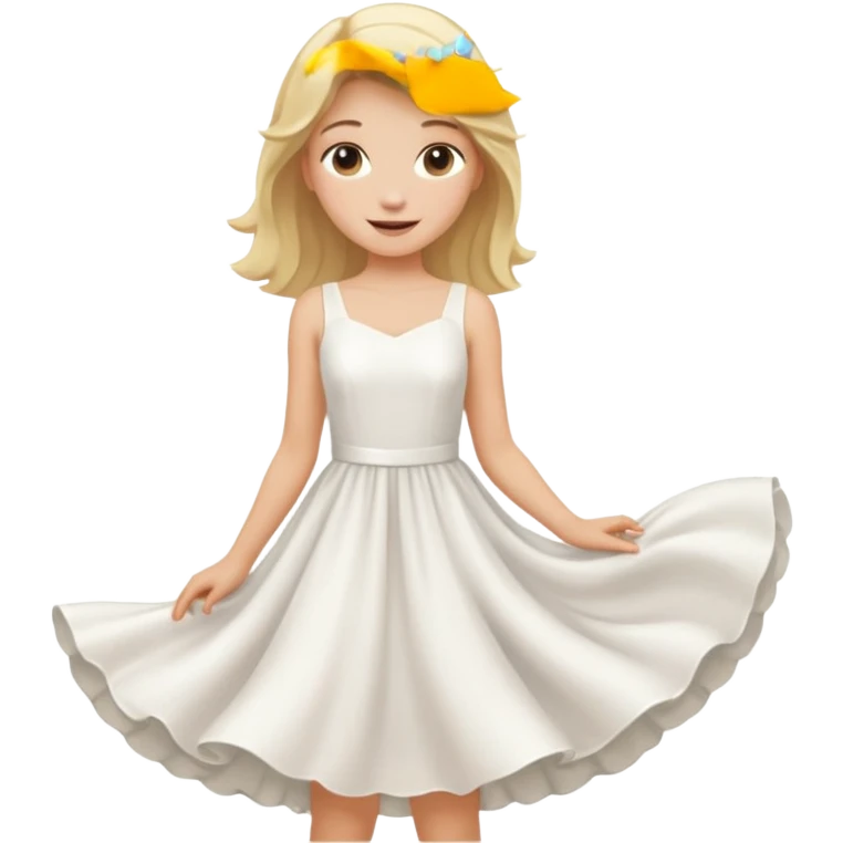 a blond girl who turned 18 and had a glow up  emoji