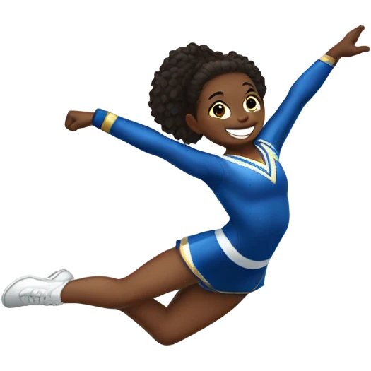 Cheerleading Tumbling  emoji
