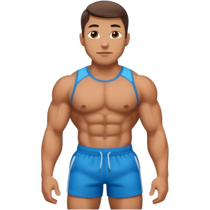 A man with a big booty emoji