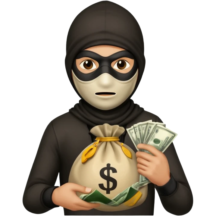 robber emoji emoji