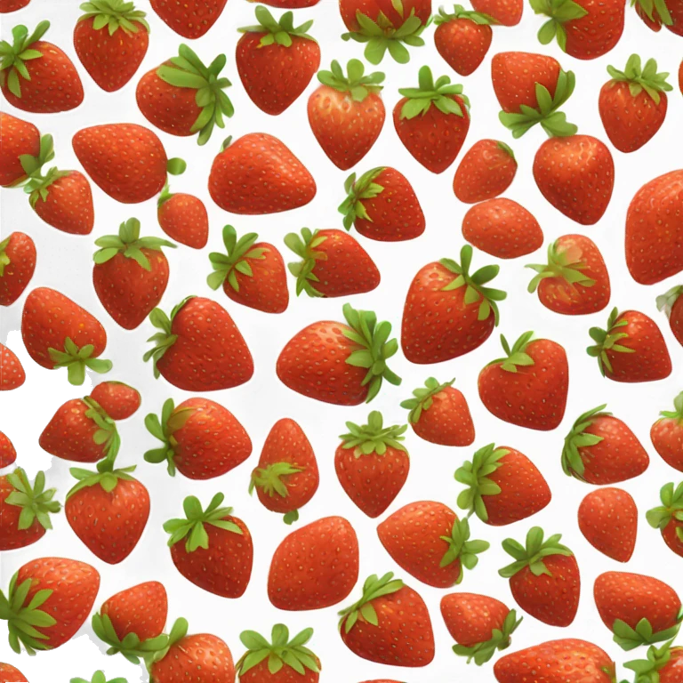 Strawberry heart emoji
