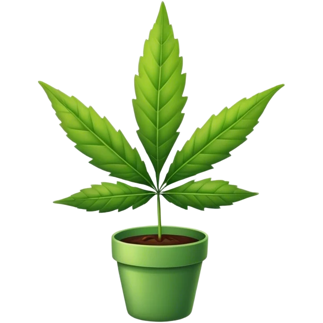 pot leaf emoji