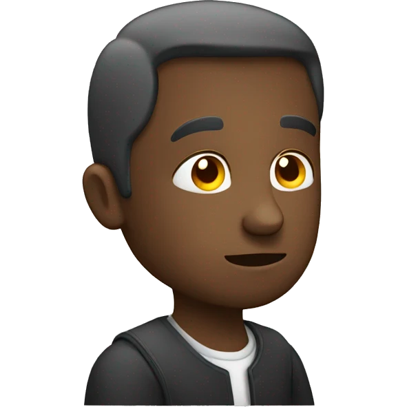man thinking emoji