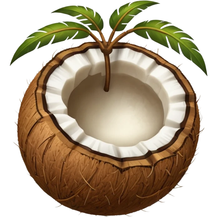 Coconut emoji
