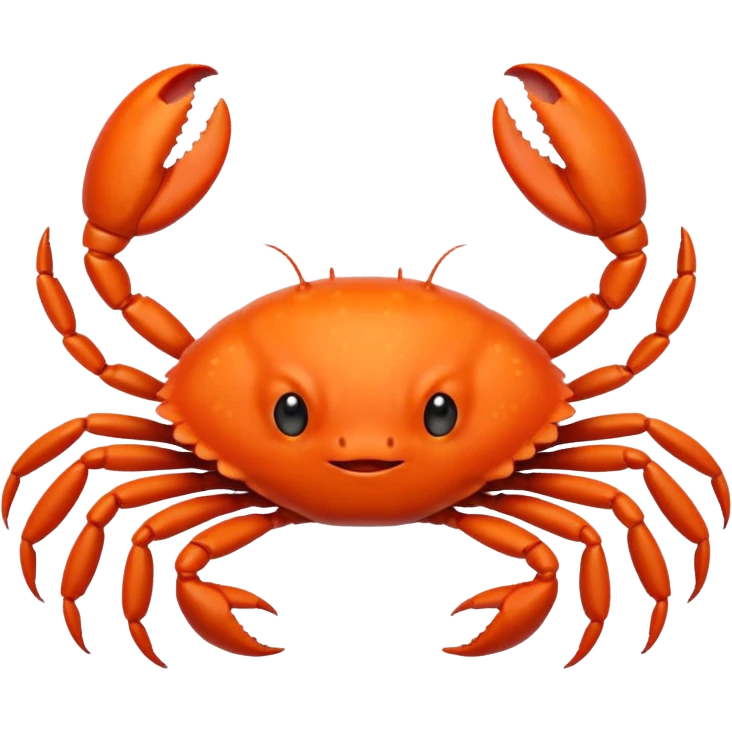 Baby crab cute emoji