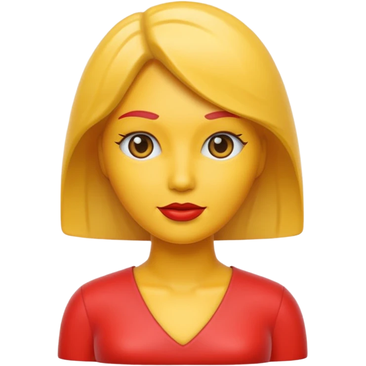 plastic woman emoji