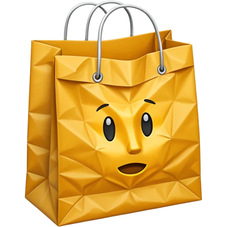empty shoping bag emoji