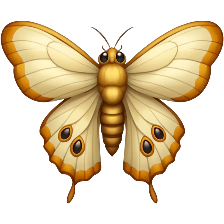 moth spirit surprised wing spread emoji
