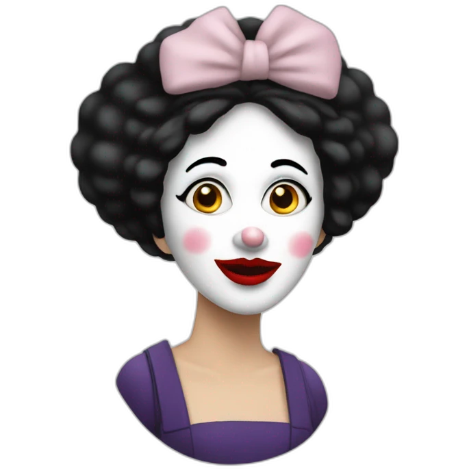 Madame mime emoji