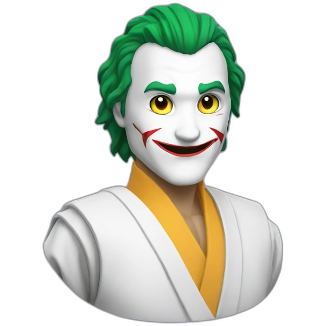 the joker in judoka emoji