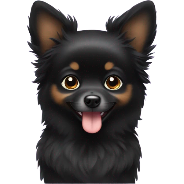 Black pomchi  emoji