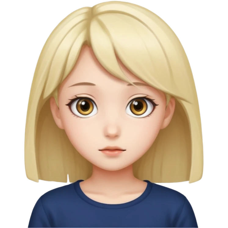 Anime girl emoji