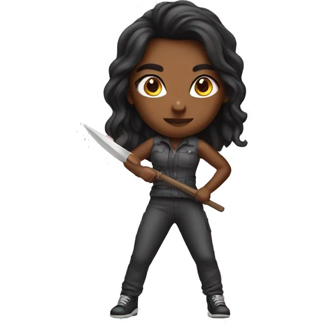 a girl that is slaying  emoji
