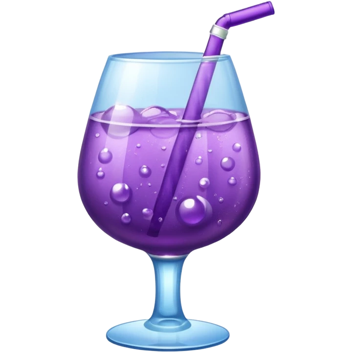 Make a grape soda emoji