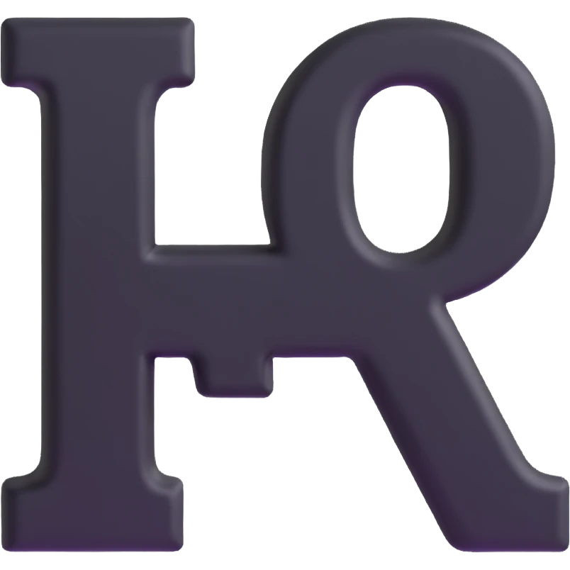 3D Russian Cyrillic letters emoji