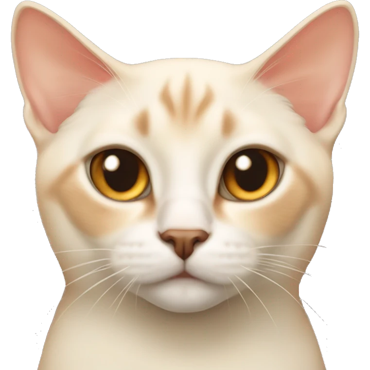flame point Siamese cat emoji
