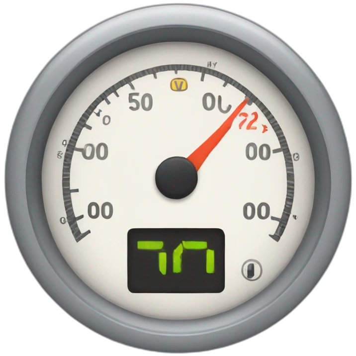 speedometer emoji