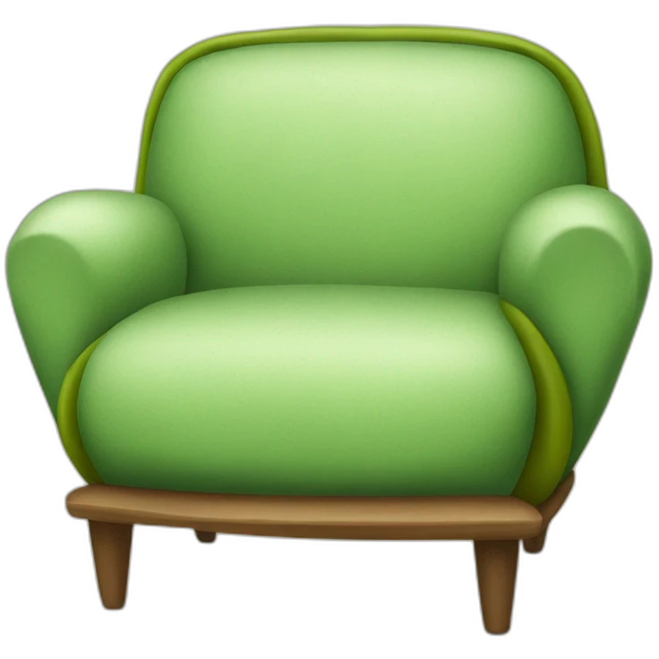 Fauteuil tortue emoji