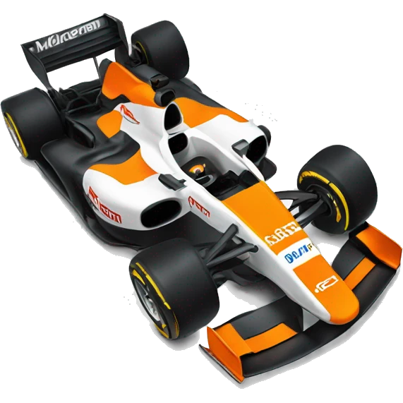 mclaren formula 1 car  emoji