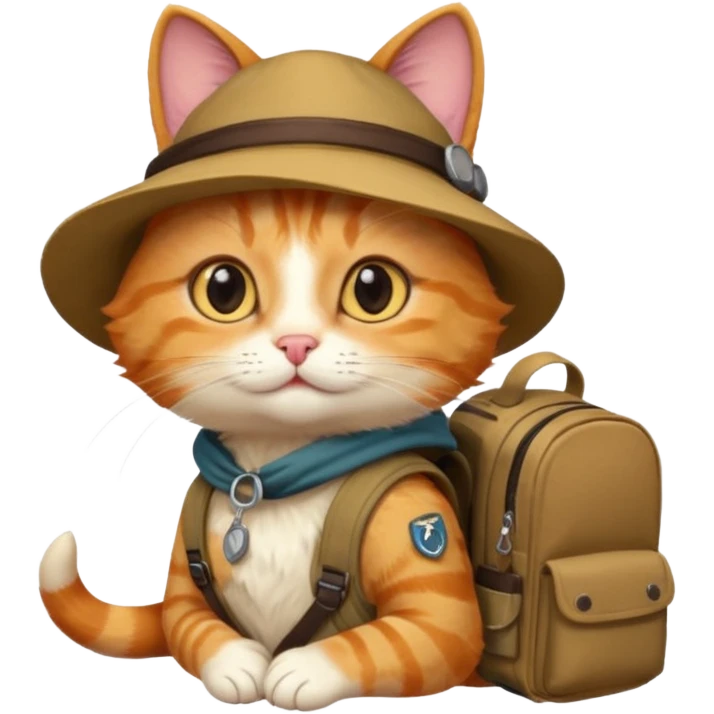 explorer cat emoji