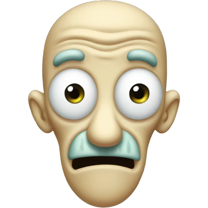 Squidward emoji