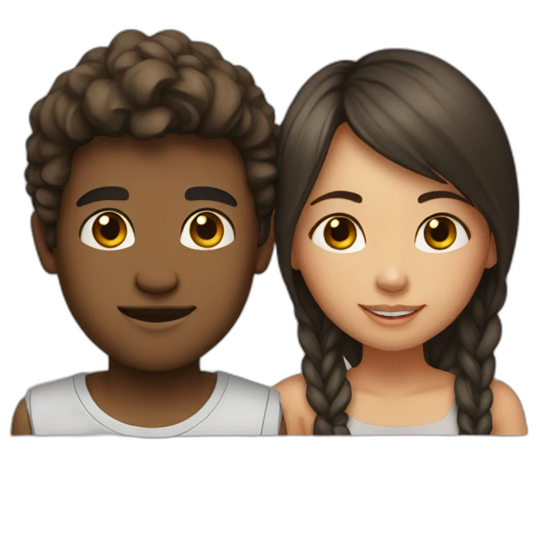 boys and her girlfriend emoji