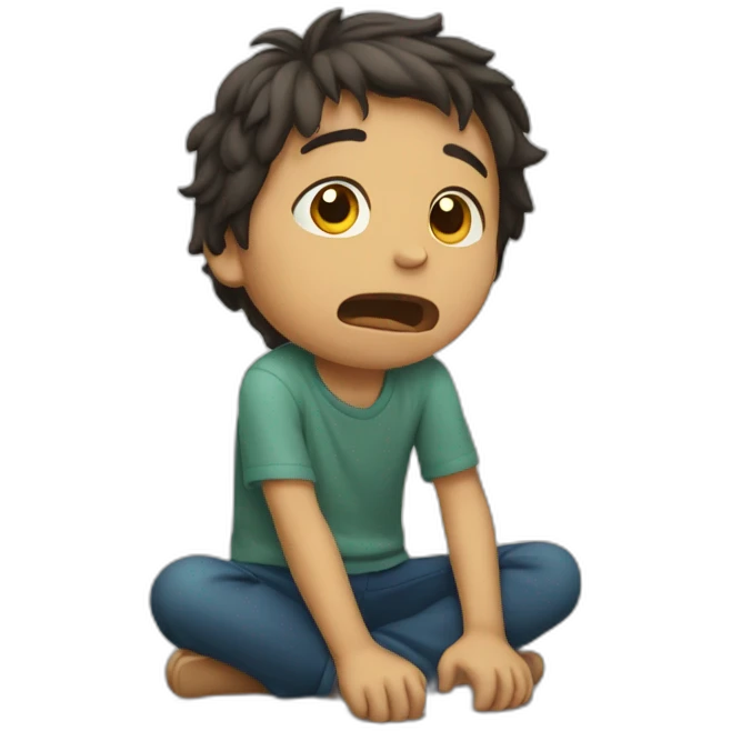 NIÑO LLORANDO emoji