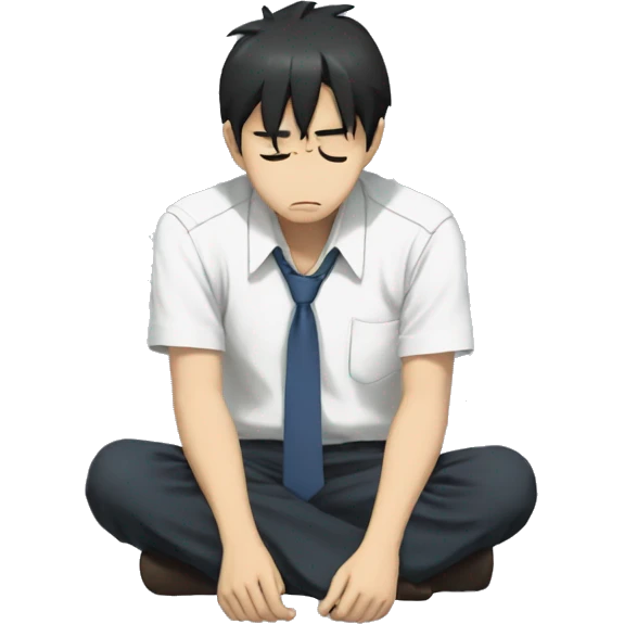 shinji ikari depressed emoji