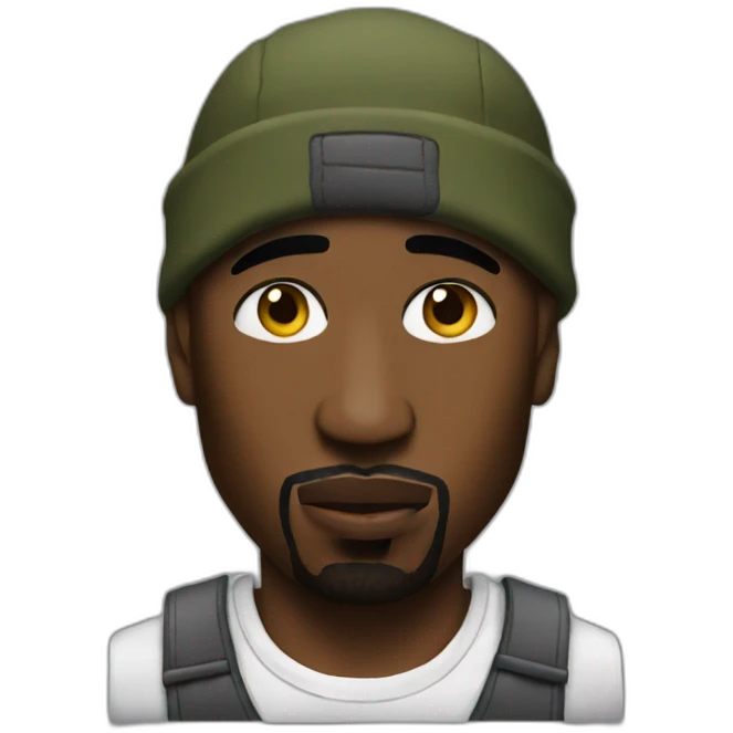 Tupac emoji