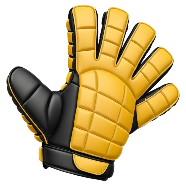 Guante de portero emoji