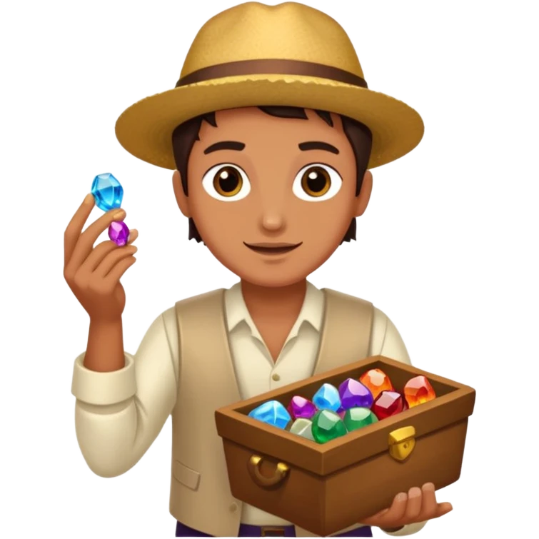 Gem seller emoji
