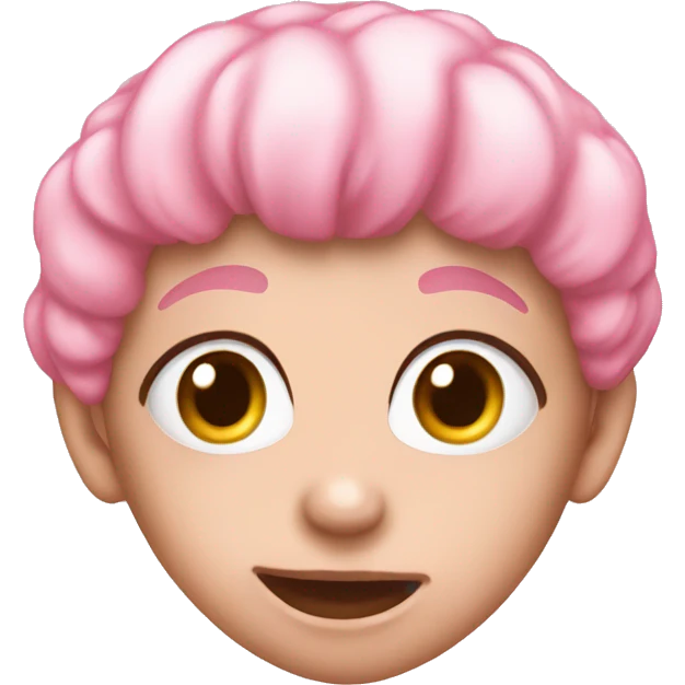 Pain baby pink heart emoji
